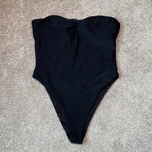 Forever 21 Black One Piece Swimsuit